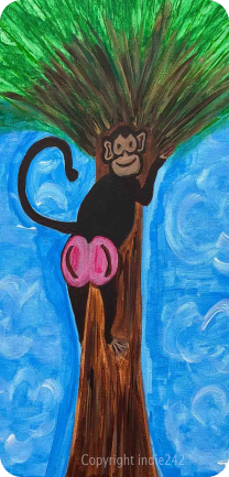 The Higher the Monkey Climbs Art & Design